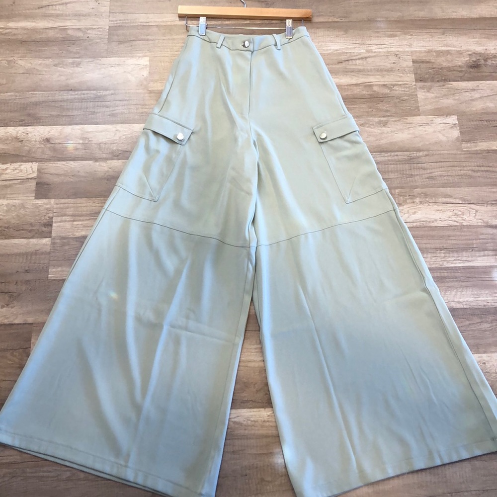 High Waisted Palazzo Pants